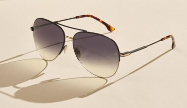 Victoria Beckham Collection includes 15 sun styles and 15 optical styles. Image: Safilo.