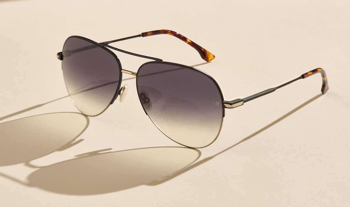 Victoria Beckham Collection includes 15 sun styles and 15 optical styles. Image: Safilo.