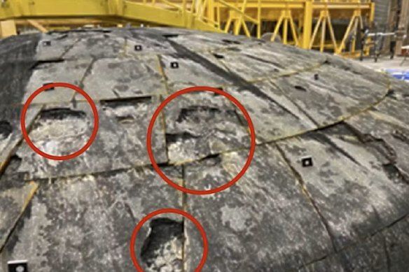 NASA found the “skip re-entry” trialled on Artemis I was the reason for the damage.