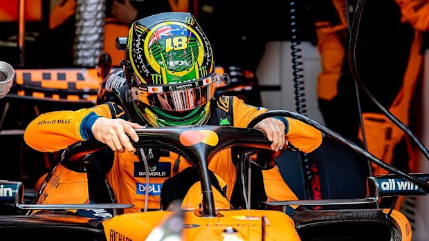 Formula 1 driver Oscar Piastri of the McLaren Mastercard Formula 1 Team.