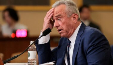 RFK Jr chuckles when asked about stunning raccoon admission