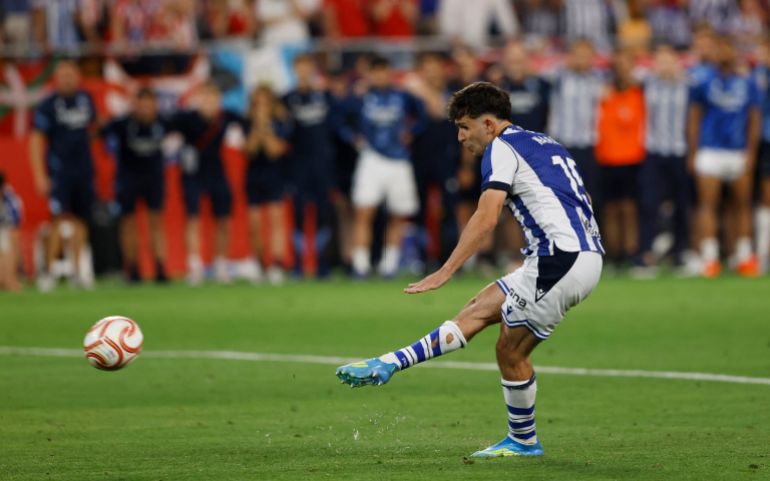 Pablo Marín in action.