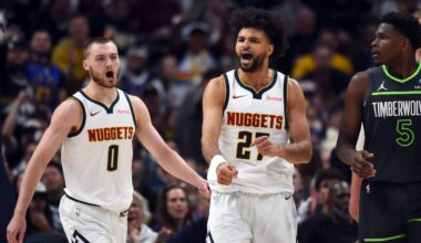 Christian Braun slowed Anthony Edwards by, as Jokić put it, ‘being annoying the whole game’