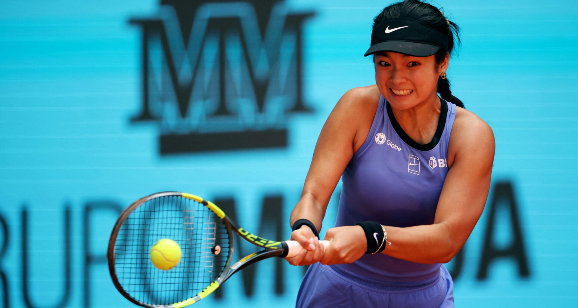 Alex Eala at the Madrid Open 2026