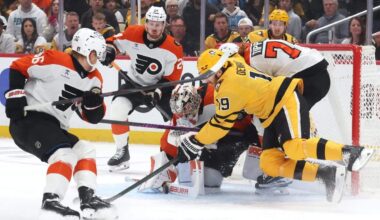 Young Flyers may be letting the pressure of playoff hockey get to them