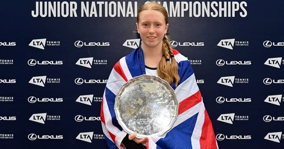 Daniella Britton & Isaac Sallu take home titles at the 2026 16U Lexus Junior National Championships