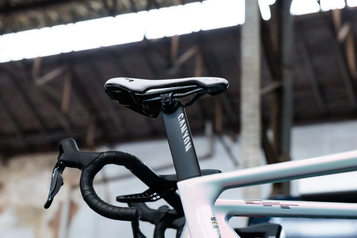 Mathieu van der Poel Canyon Aeroad CFR at 2026 Omloop Het Nieuwsblad