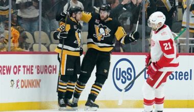 Penguins notebook: Lineup changes likely coming in Game 3 vs. Flyers; Stuart Skinner starting again