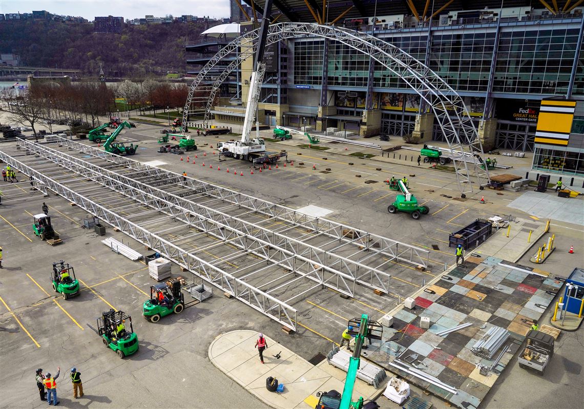 NFL Draft Theater construction kicks off in Pittsburgh