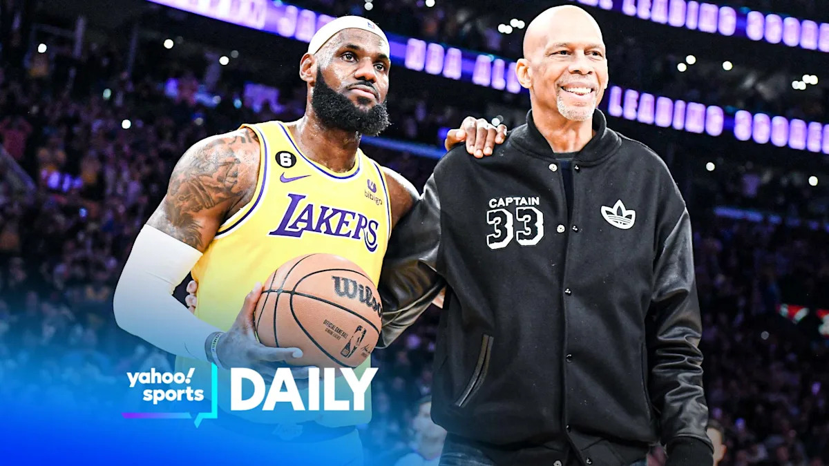 Lakers’ LeBron James passes Kareem Abdul-Jabbar for another NBA record
