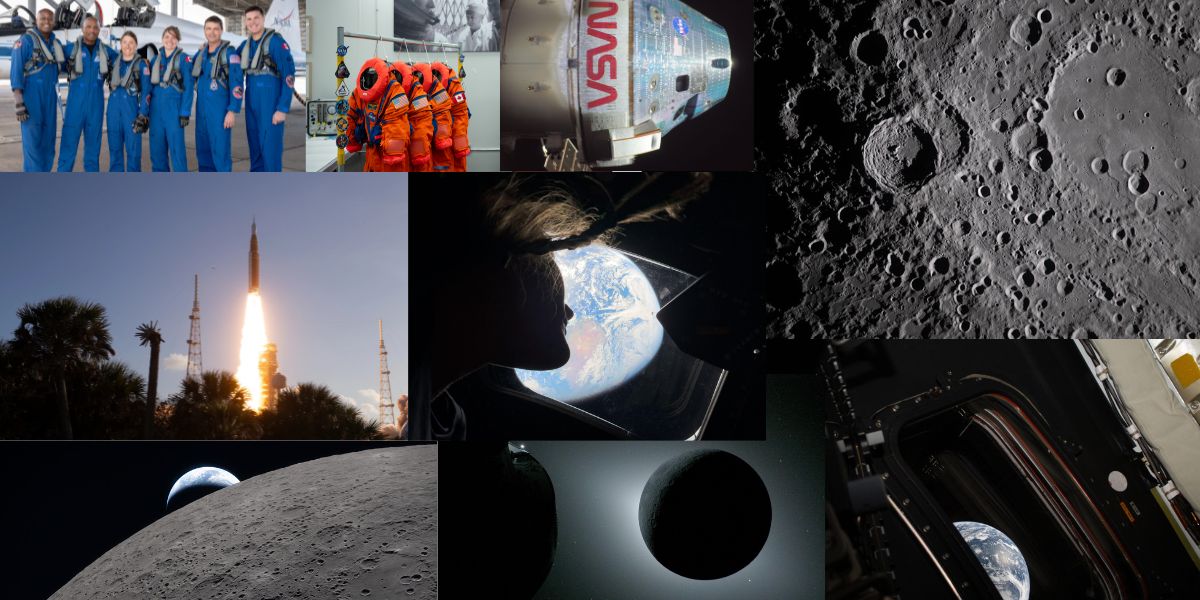 Artemis II HD Image Library and Cinematic Launch Video