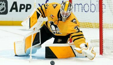 ‘He loves big games’: Arturs Silovs stepped in to help keep the Penguins’ hopes alive