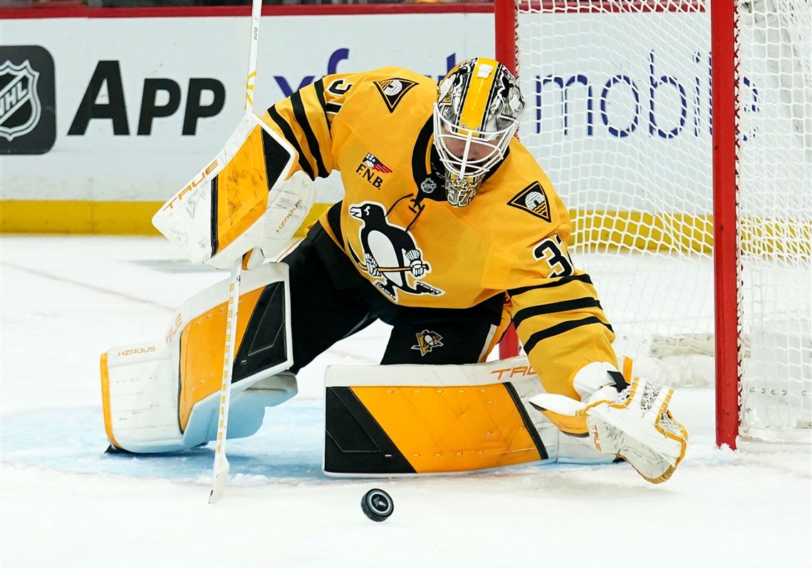 ‘He loves big games’: Arturs Silovs stepped in to help keep the Penguins’ hopes alive