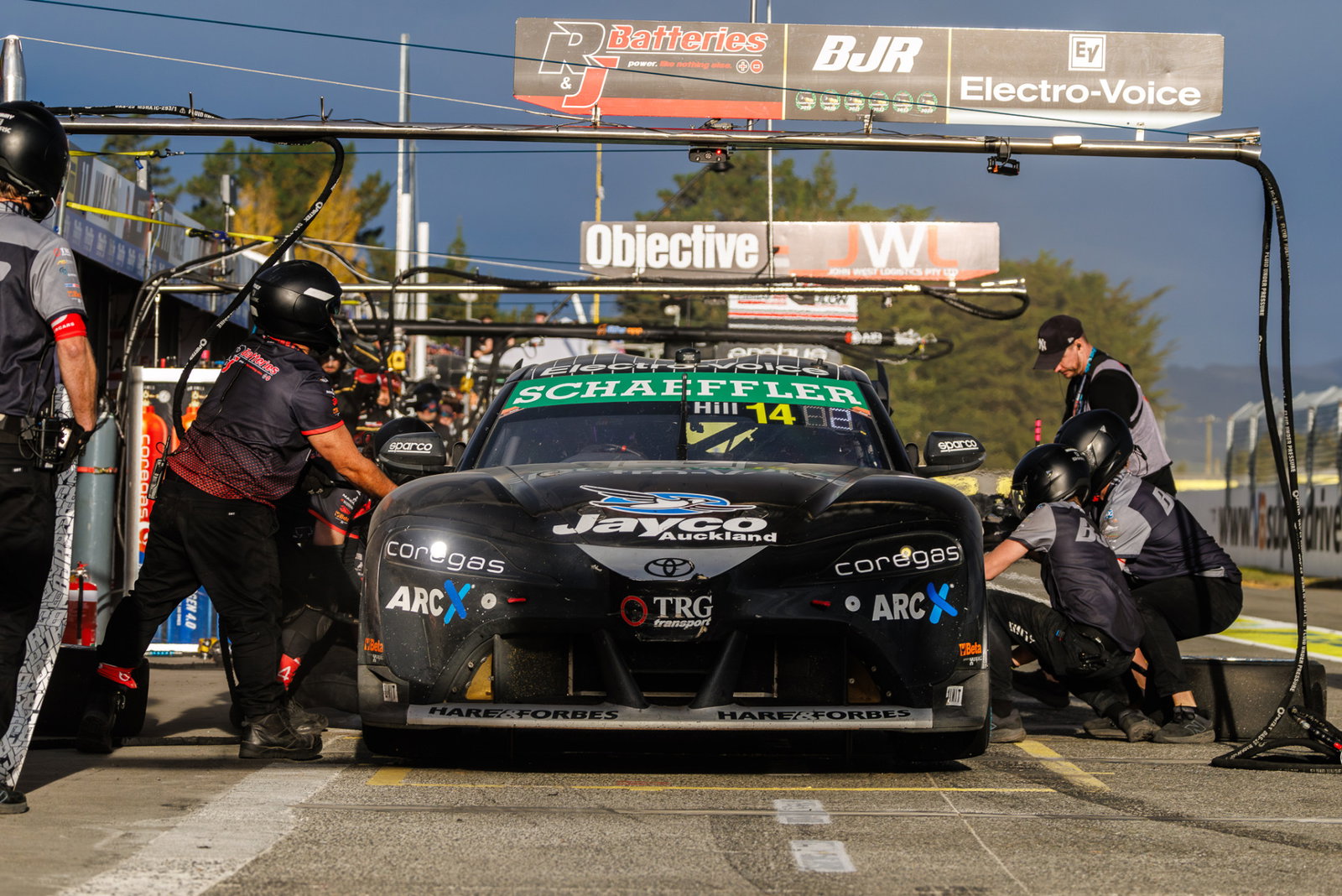 Cameron Hill at the Christchurch Super440.