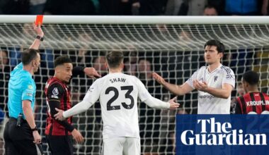 Harry Maguire given extra one-match ban for ‘joke’ comment towards officials | Harry Maguire