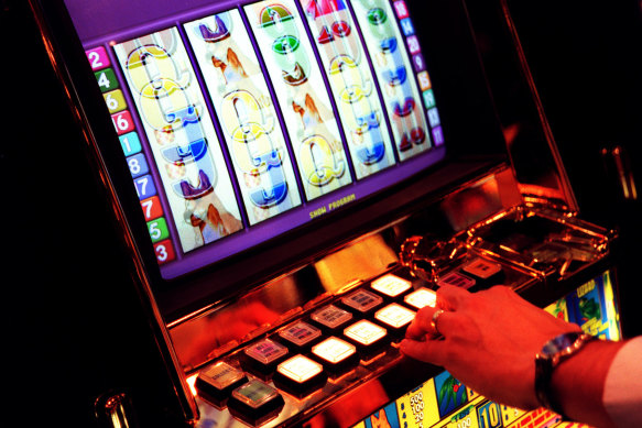 By design, poker machines are curated to hook players. 