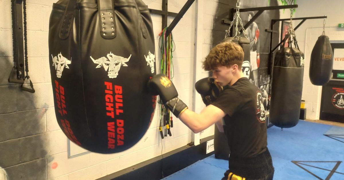 Schoolboy's lockdown fight club leads to boxing success