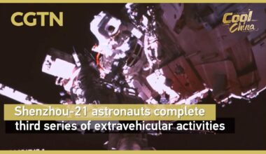 Shenzhou-21 astronauts complete third series of extravehicular activities - news.cgtn.com