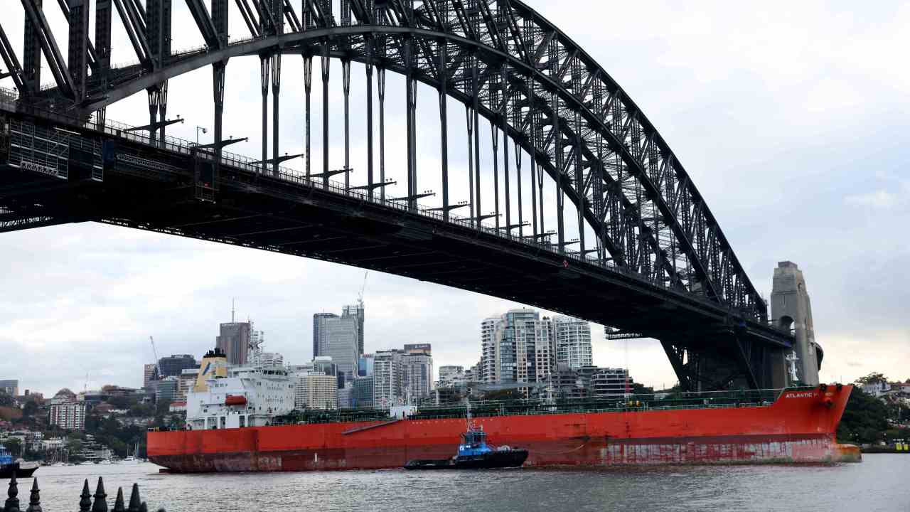 The industries that underpin Australian life are starting to grind to a halt as the global supply of fossil fuels is thrown into disarray by the war in the Middle East, writes Nick Cater. Picture: NCA NewsWire/ Damian Shaw