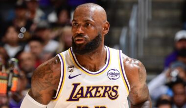 Watch LeBron's Intense Workout, Lakers' Prep for NBA Playoffs vs. Kevin Durant, Rockets in New Video