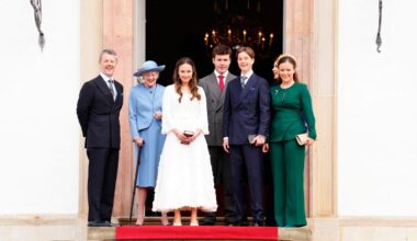 All the royal guests at the Confirmation of Prince Vincent and Princess Josephine of Denmark