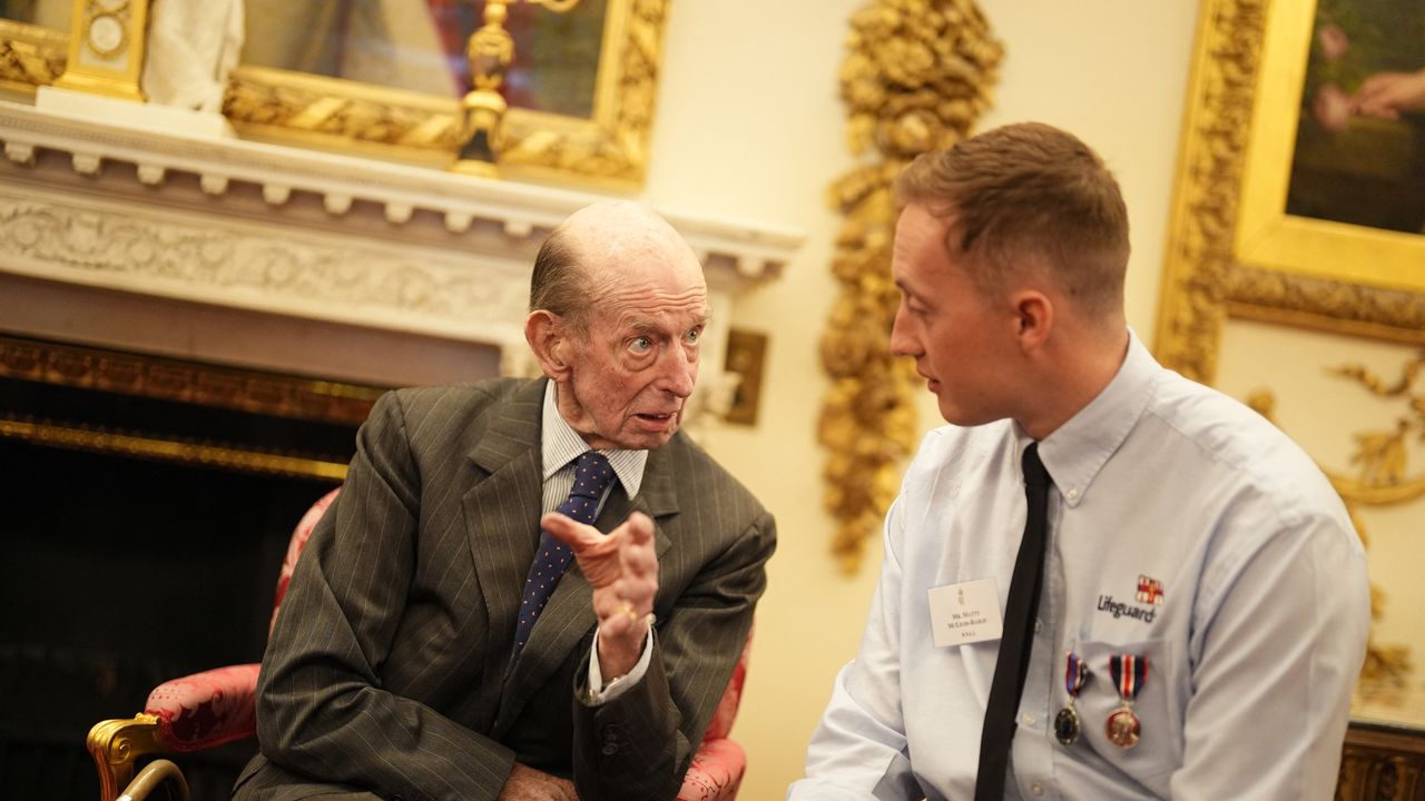 The Duke of Kent, 90, joins his sister Princess Alexandra, 89, for rare joint engagement honouring their cousin Queen Elizabeth II