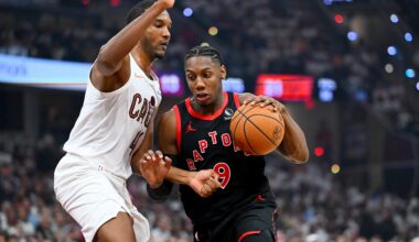 RJ Barrett Explains James Harden Scuffle in Video After 'Disrespect' During Cavs-Raptors Game 5