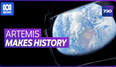VIDEO: Artemis II on record-setting moon flyby mission - Australian Broadcasting Corporation