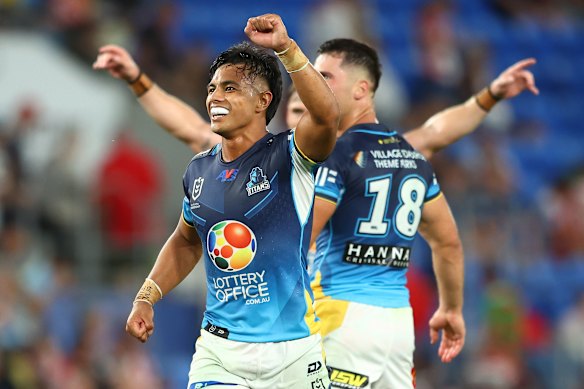 The Titans have had a lotteries firm as their principal partner since 2024.