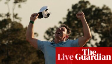 The Masters 2026: Rory McIlroy retains Masters title after thrilling final round – live | The Masters