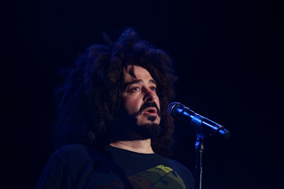 Duritz playing Byron Bay’s Bluesfest in 2013. 