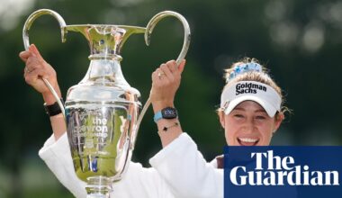 Nelly Korda world No 1 again after winning Chevron Championship | Golf