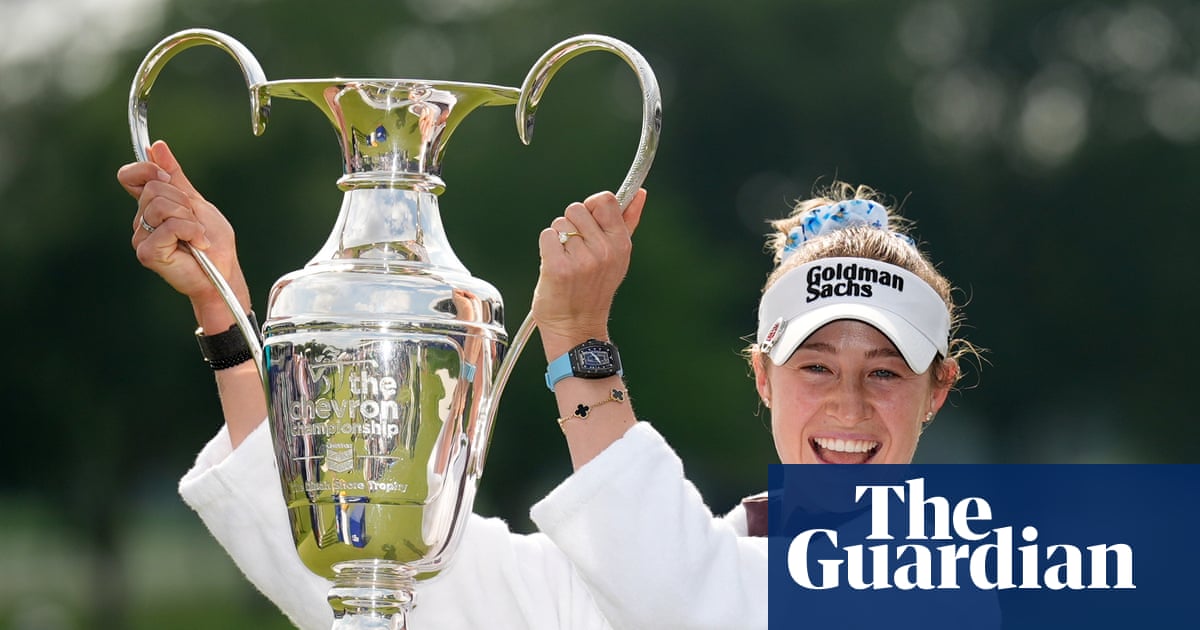 Nelly Korda world No 1 again after winning Chevron Championship | Golf