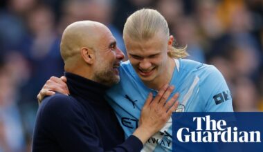 Guardiola calls for focus in title run-in after Haaland cuts down Arsenal | Pep Guardiola