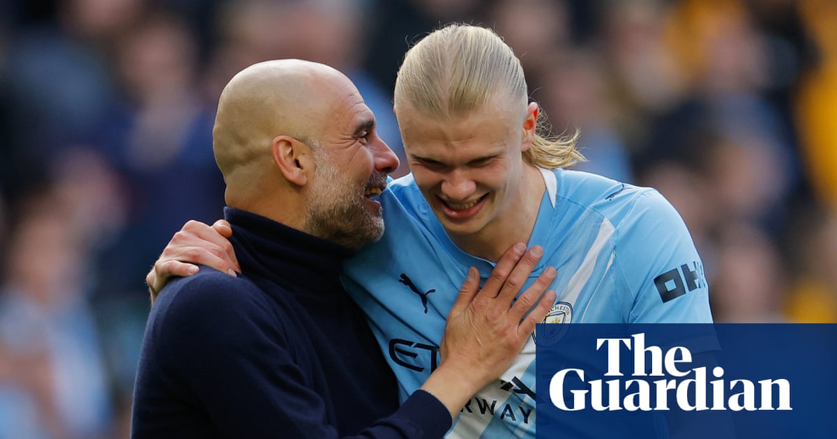 Guardiola calls for focus in title run-in after Haaland cuts down Arsenal | Pep Guardiola