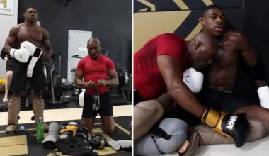 Video: Joaquin Buckley trains with Kamaru Usman before UFC 328 return