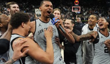 Spurs' Victor Wembanyama says he can't help but dream about NBA titles. His first chance is here :: WRAL.com