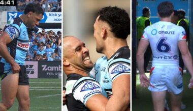Cronulla Sharks and New Zealand sweat on key injuries, Luke Metcalfe, Jesse Ramien, highlights