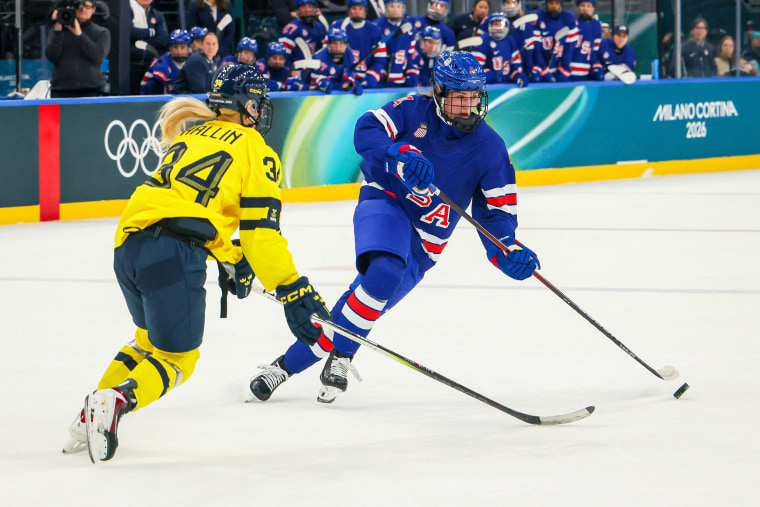 Caroline Harvey of Team United States.