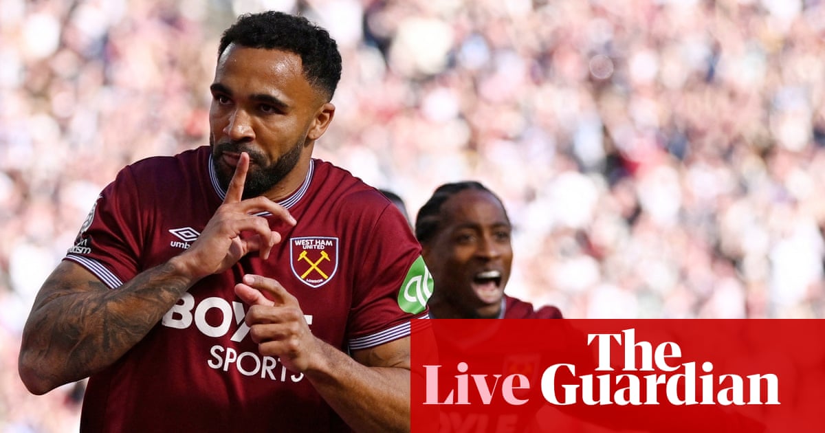 Wolves 0-1 Tottenham, West Ham 2-1 Everton, and more: football clockwatch – live | Soccer