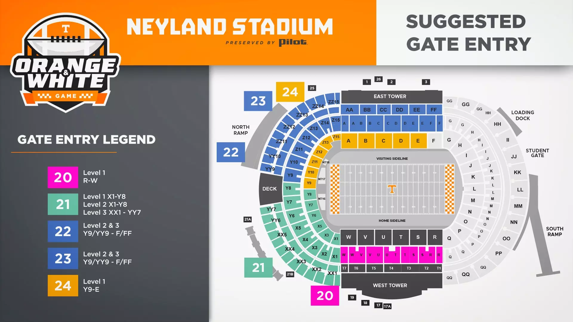 OW Game Seat Map 26