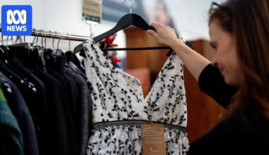 Hobart City Mission repairing donated clothing to reduce textile waste