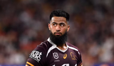 Payne Haas will miss the next six to eight weeks with a knee injury. Image: Getty