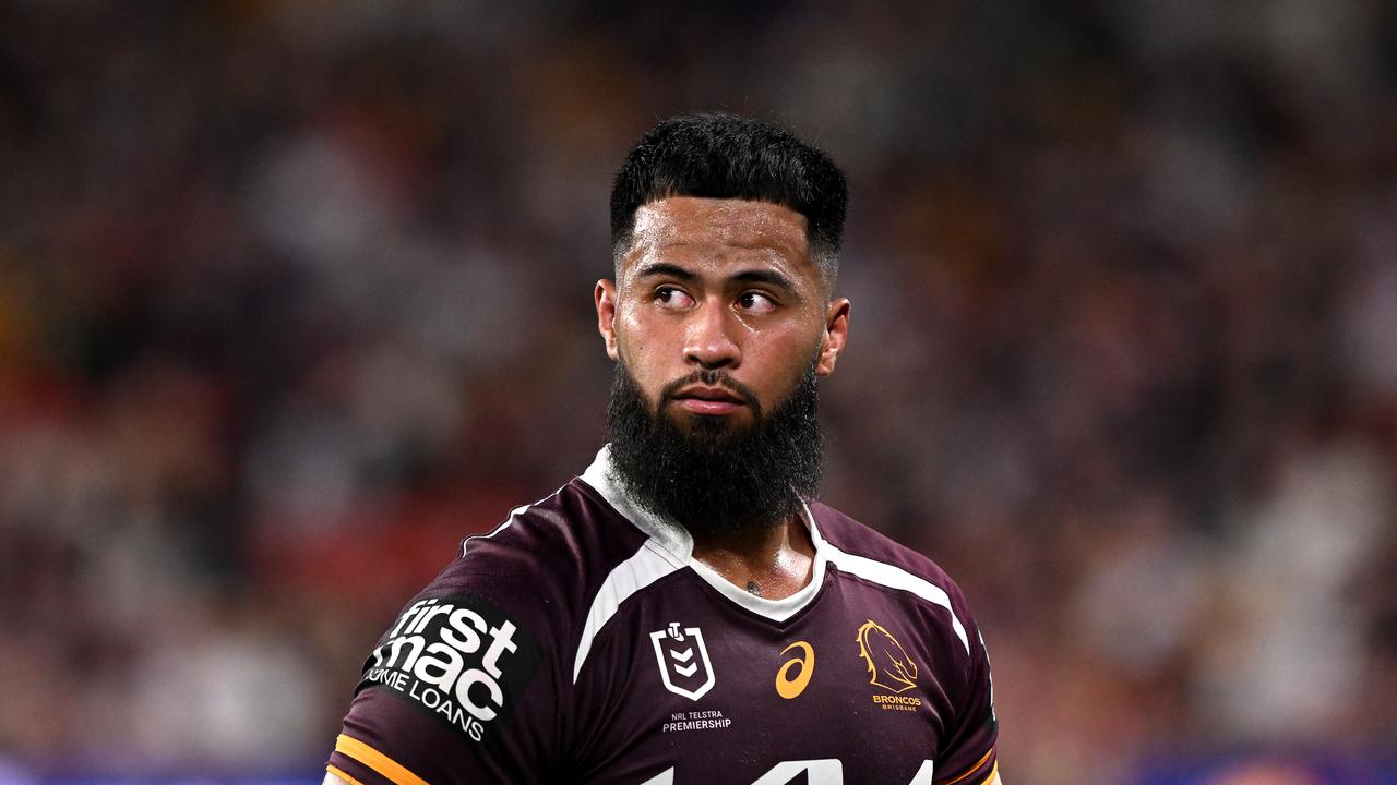 Payne Haas will miss the next six to eight weeks with a knee injury. Image: Getty