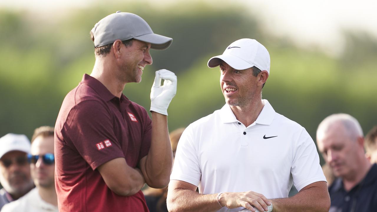 who will win?, major winner removed from Augusta National for breaking phone rule, Adam Scott welcomes Rory McIlroy to champions club