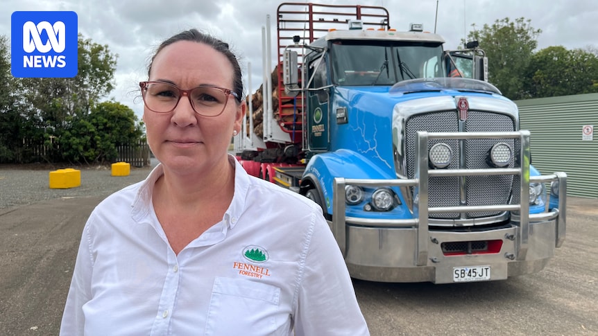 Forestry company parks electric truck despite spike in diesel prices