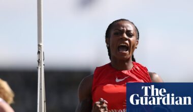 US sprint star Sha’Carri Richardson wins 2026 Stawell Gift off scratch in thrilling finish | Athletics