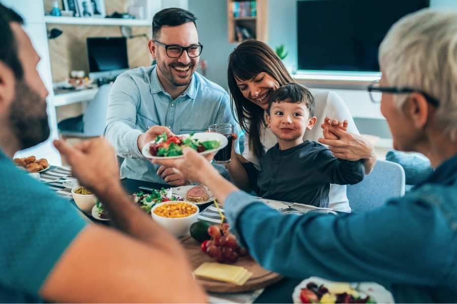 meal, sharing, family, community, together