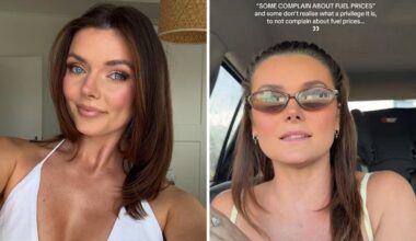 Kathryn Denny: Australian influencer and mum of three on a mission to help those in need during fuel crisis