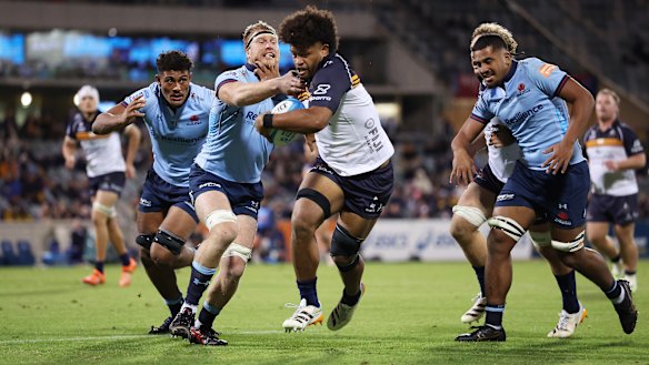 Rob Valetini was immense for the Brumbies against NSW last week.